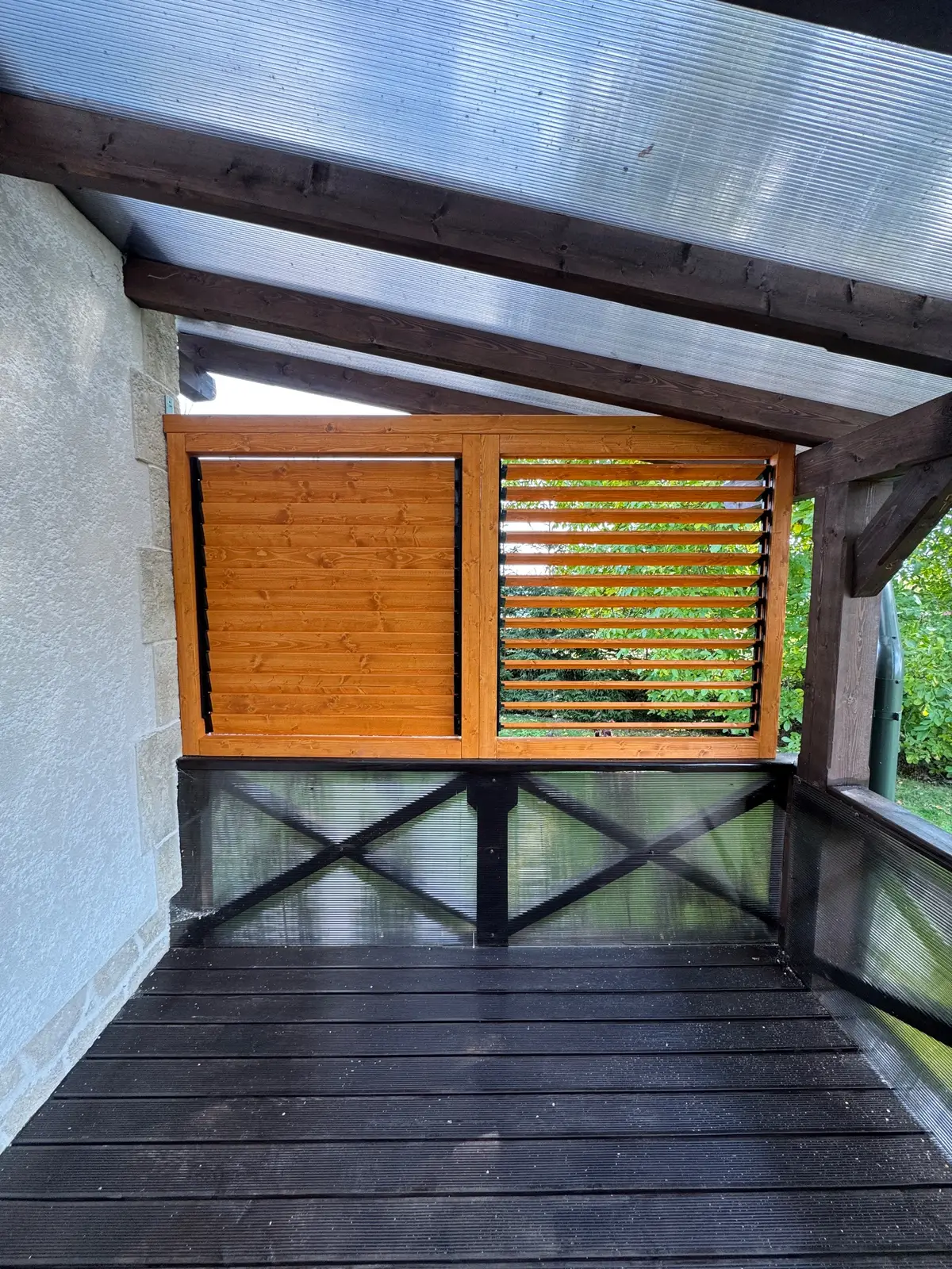 Wooden louvres – Flowgarden project, photo 19 of 101