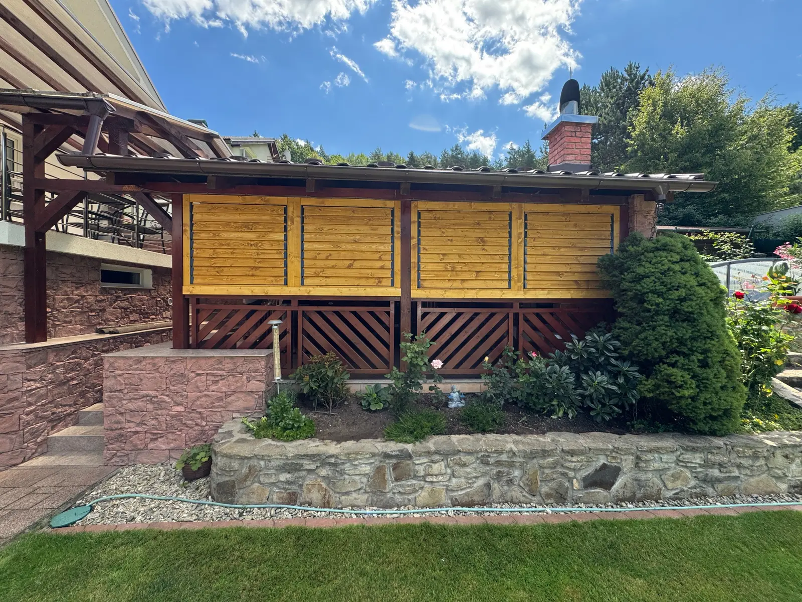Wooden louvres – Flowgarden project, photo 22 of 101
