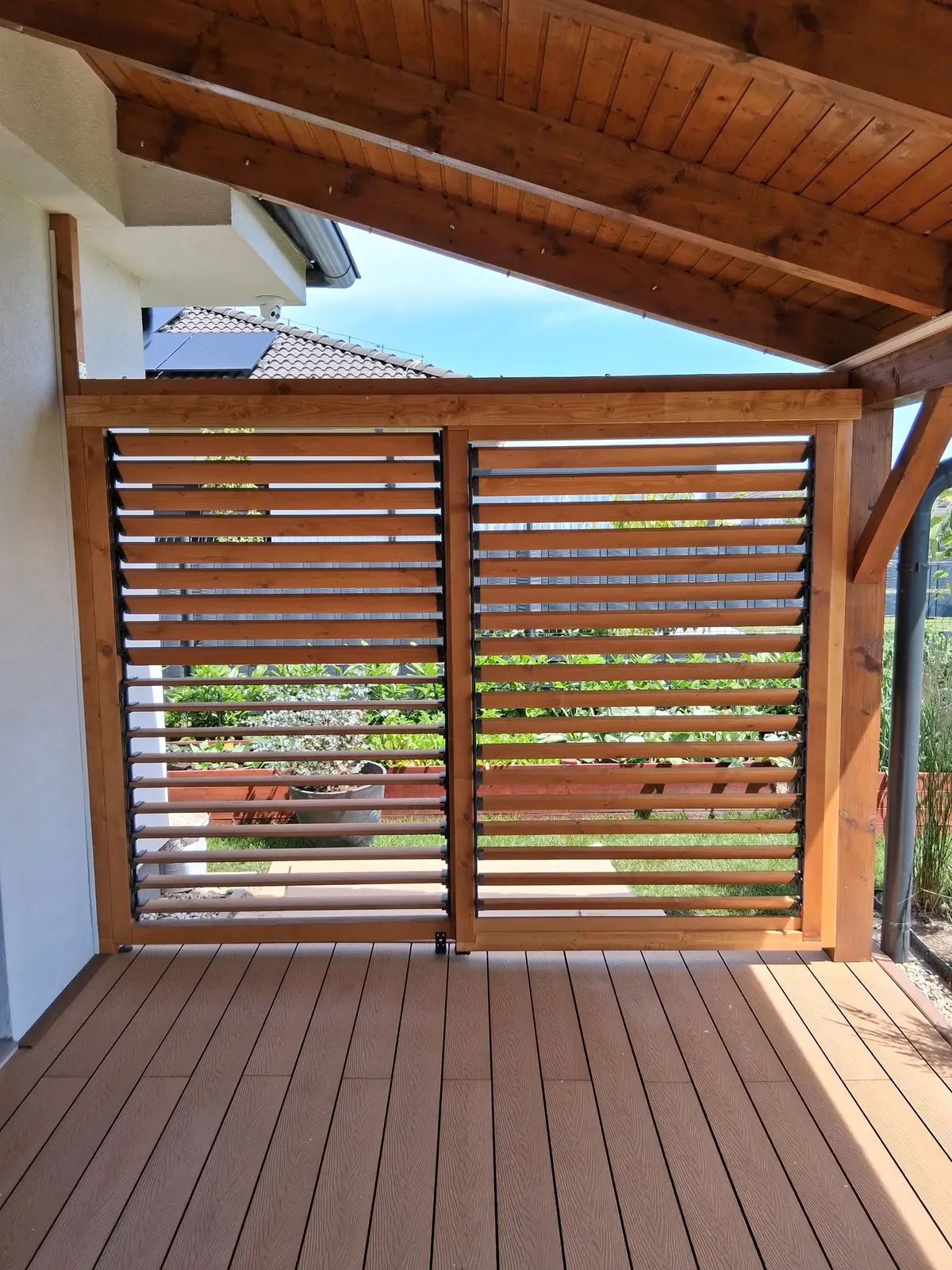 Wooden louvres – Flowgarden project, photo 26 of 101