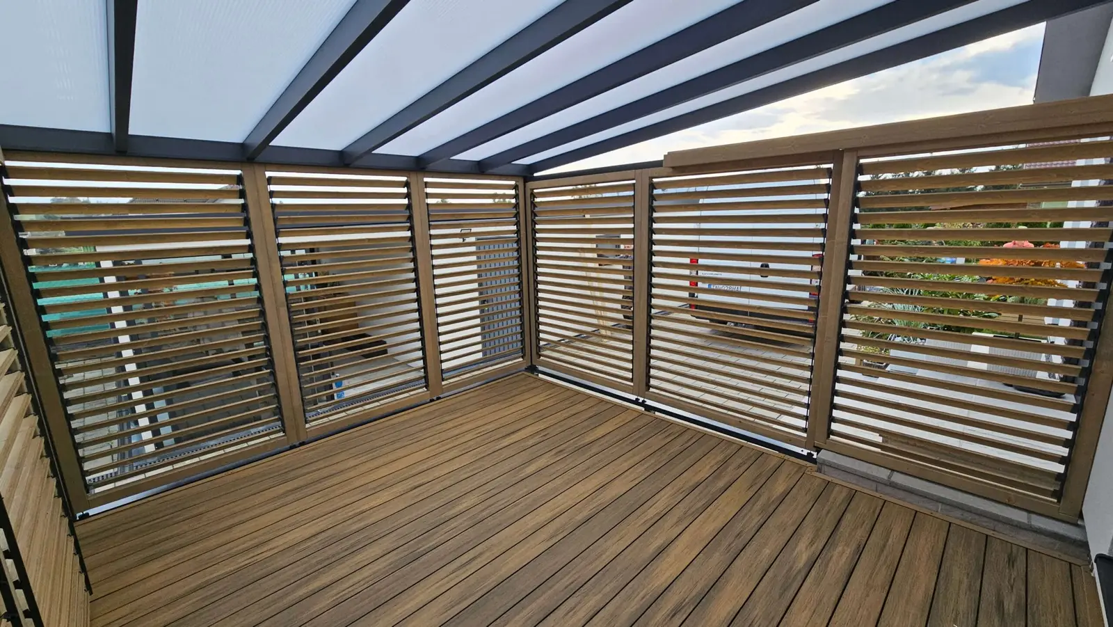 Wooden louvres – Flowgarden project, photo 33 of 101