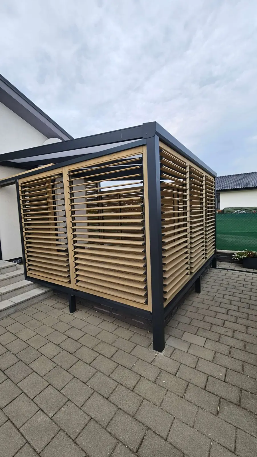 Wooden louvres – Flowgarden project, photo 34 of 101