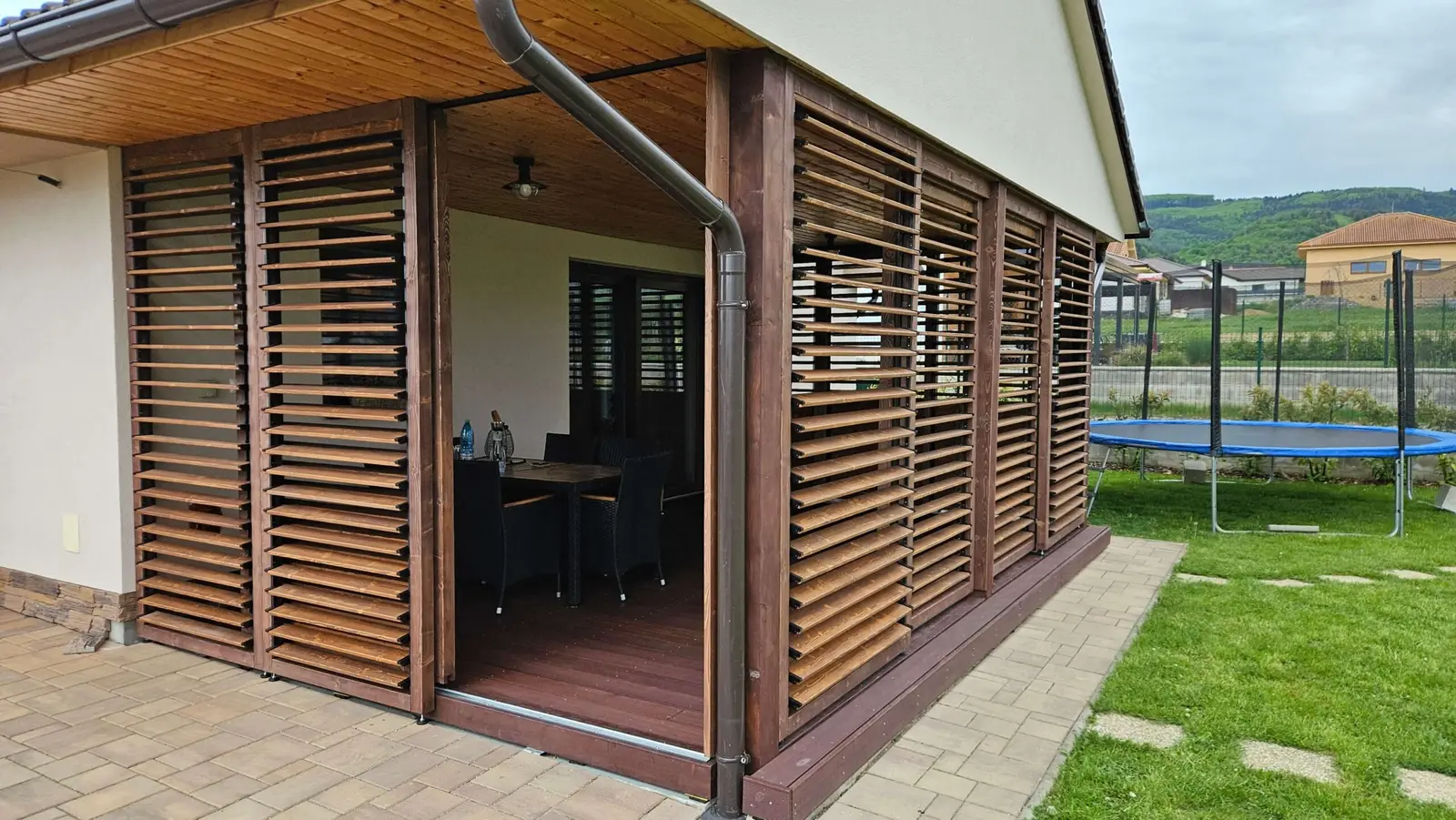 Wooden louvres – Flowgarden project, photo 35 of 101