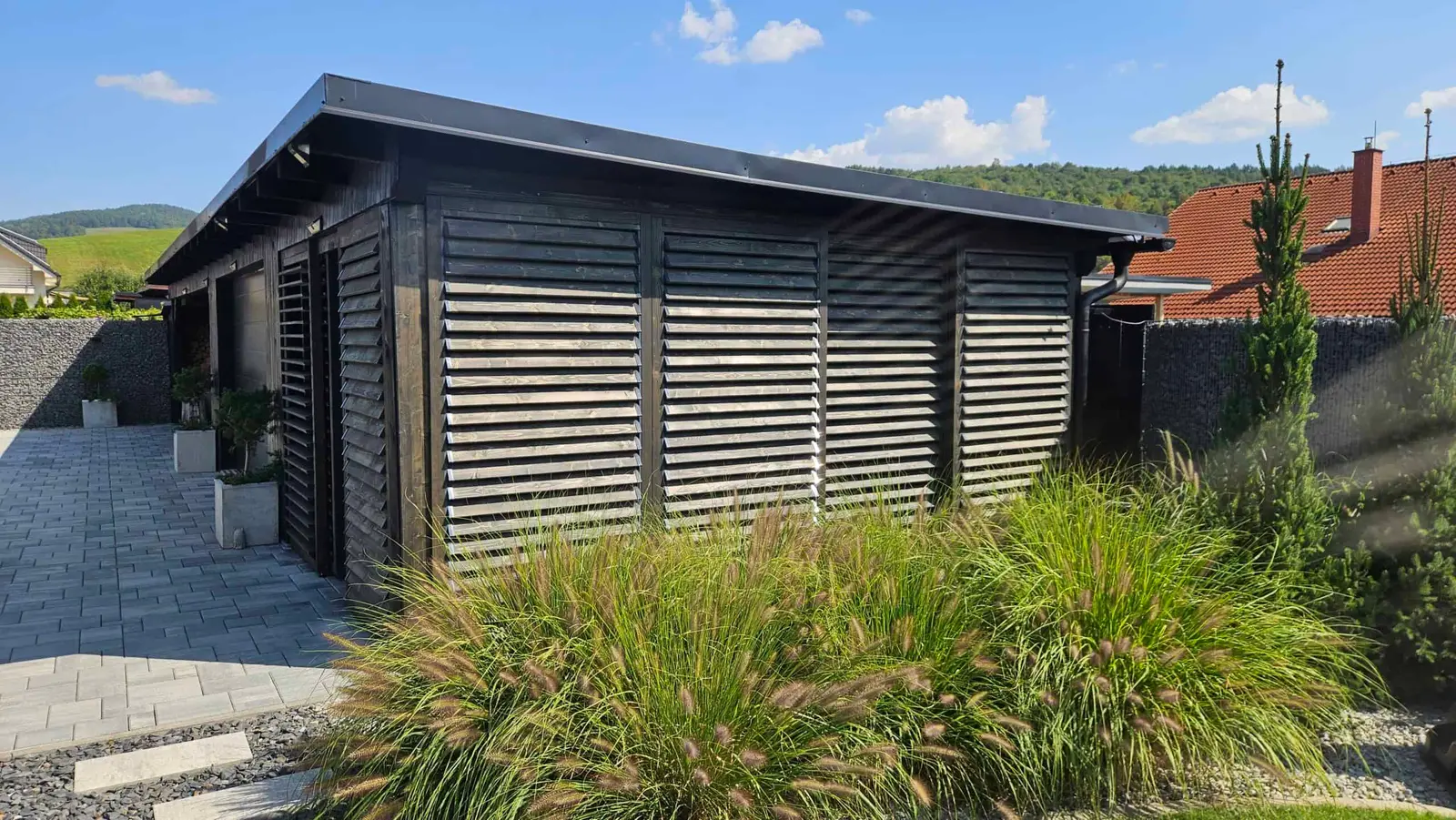 Wooden louvres – Flowgarden project, photo 43 of 101