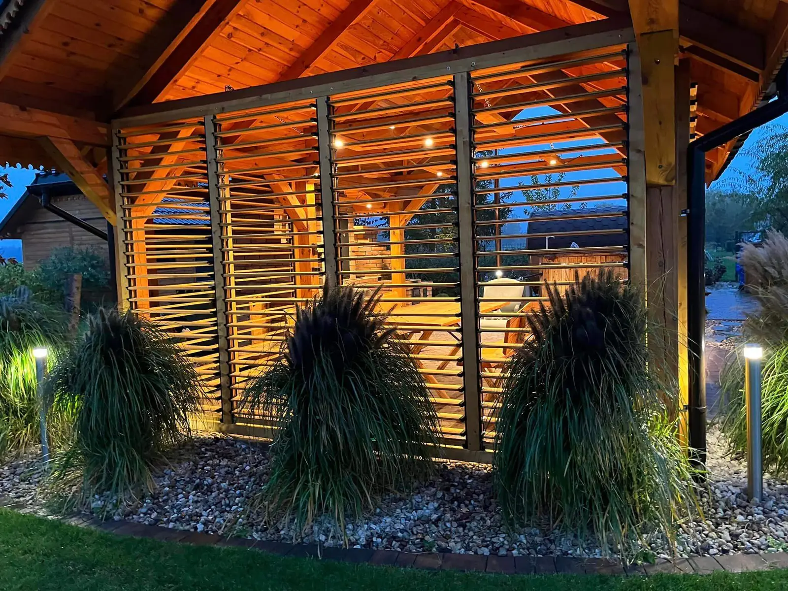 Wooden louvres – Flowgarden project, photo 48 of 101