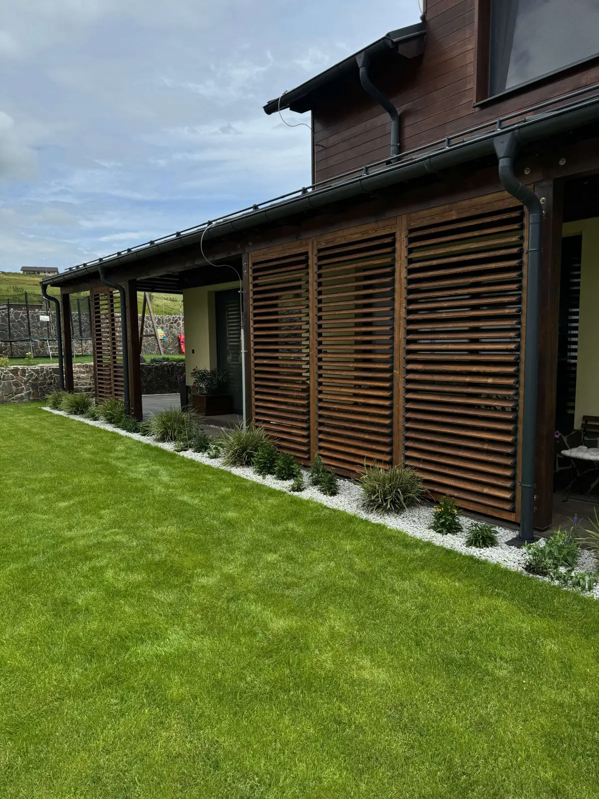 Wooden louvres – Flowgarden project, photo 58 of 101