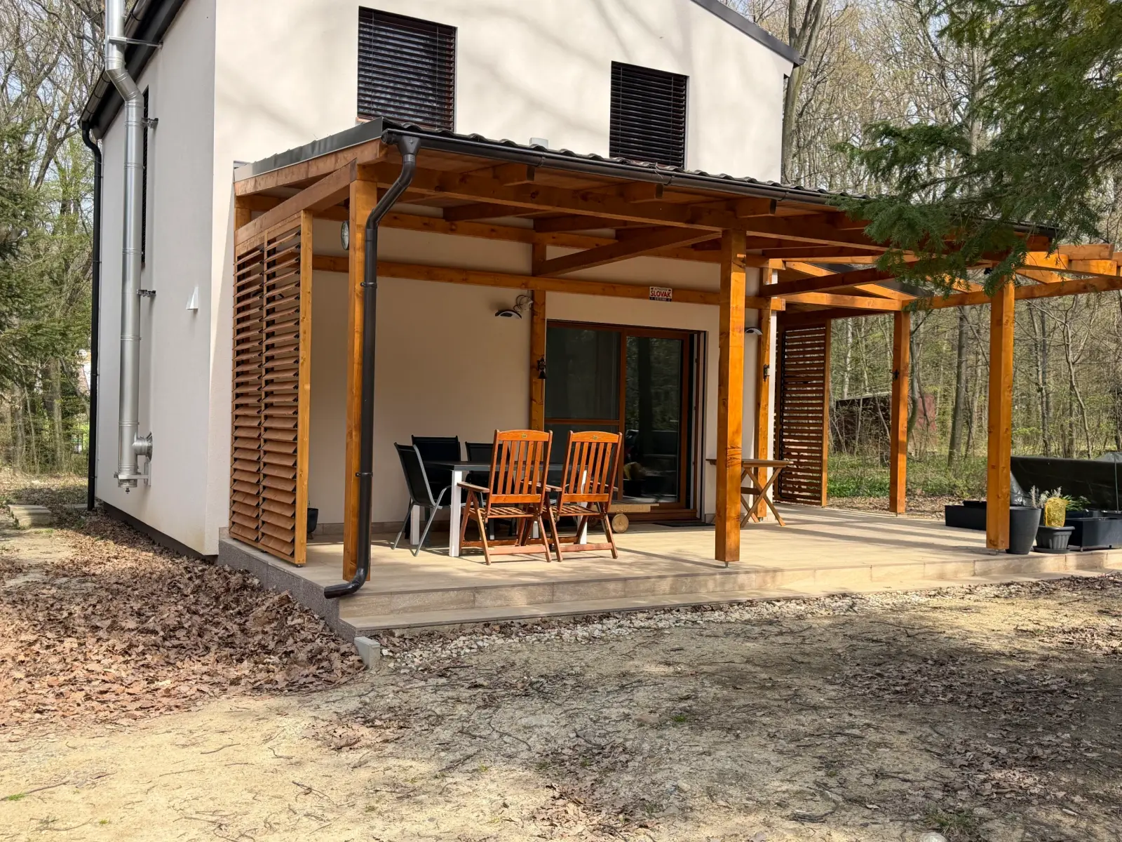 Wooden louvres – Flowgarden project, photo 62 of 101