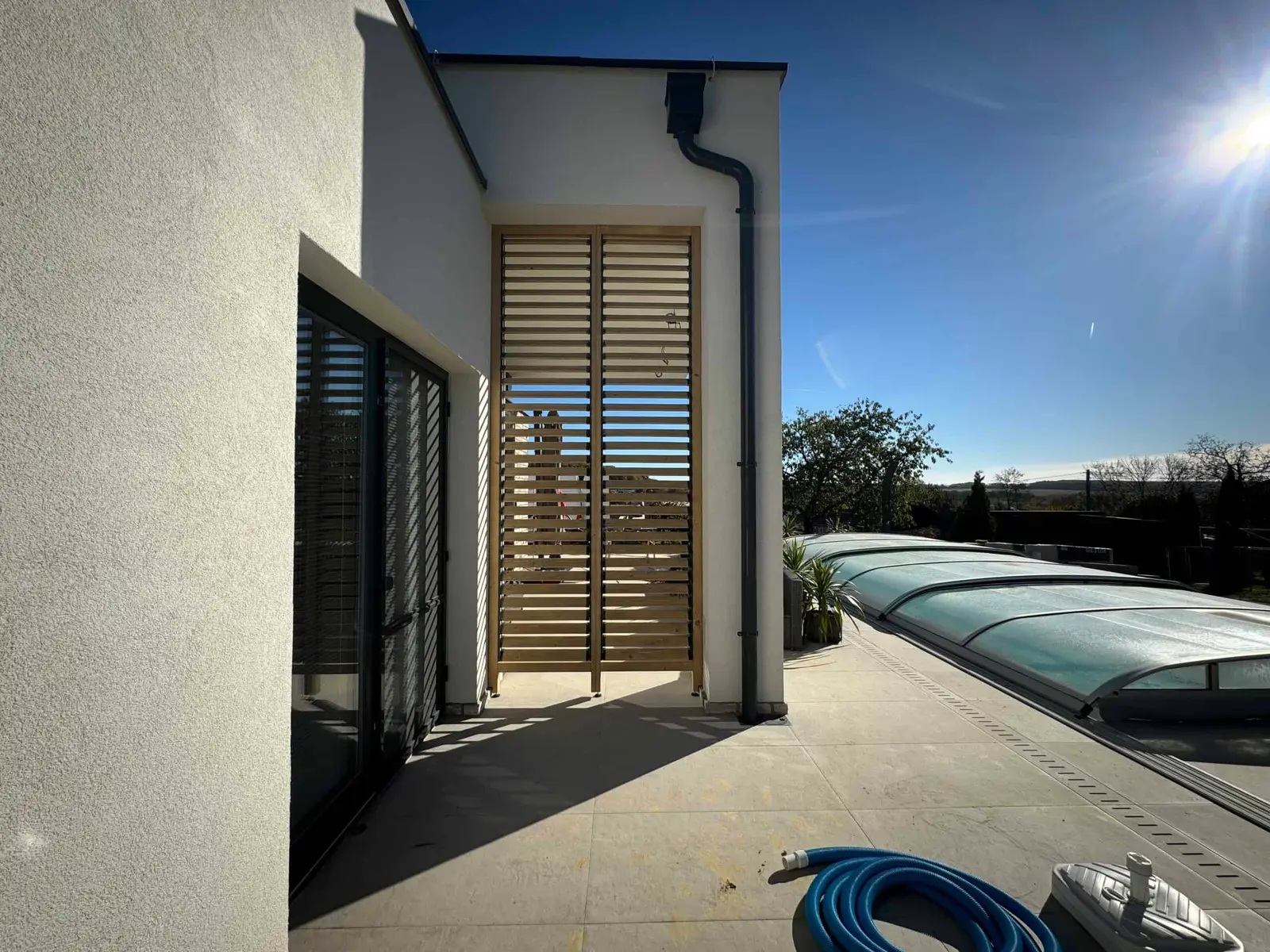 Wooden louvres – Flowgarden project, photo 67 of 101