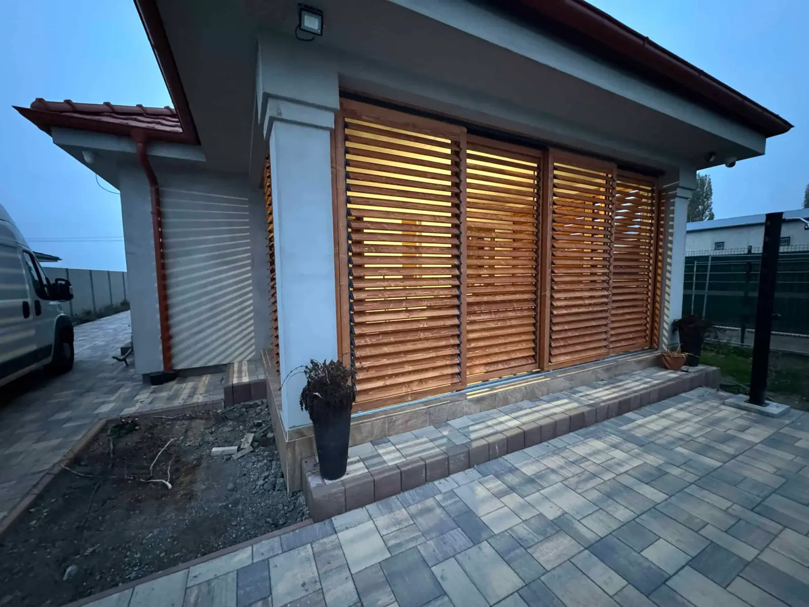Wooden louvres – Flowgarden project, photo 68 of 101