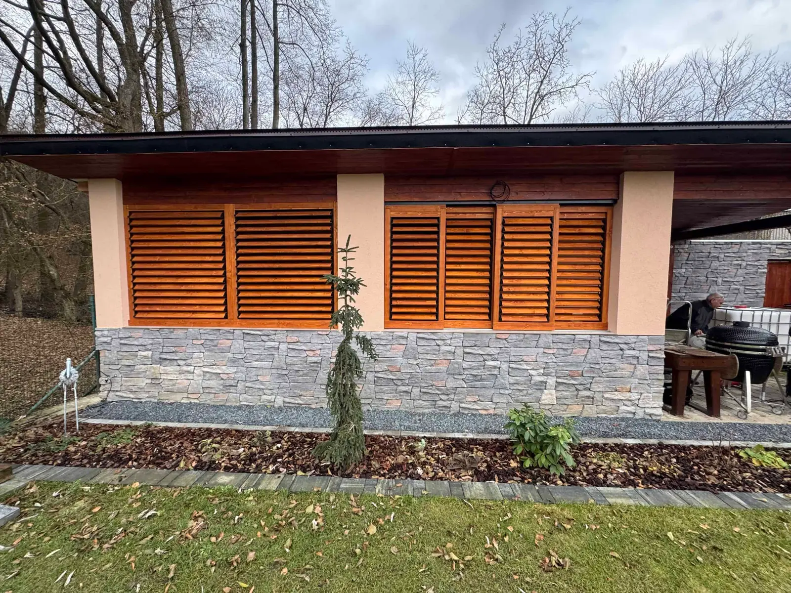 Wooden louvres – Flowgarden project, photo 73 of 101