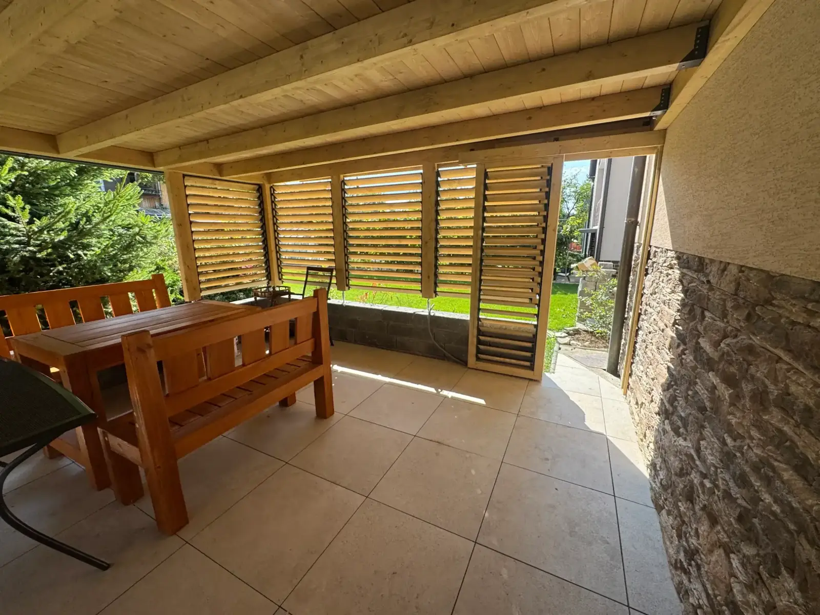 Wooden louvres – Flowgarden project, photo 92 of 101