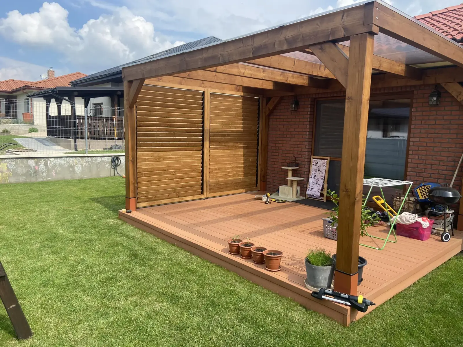 Wooden louvres – Flowgarden project, photo 101 of 101