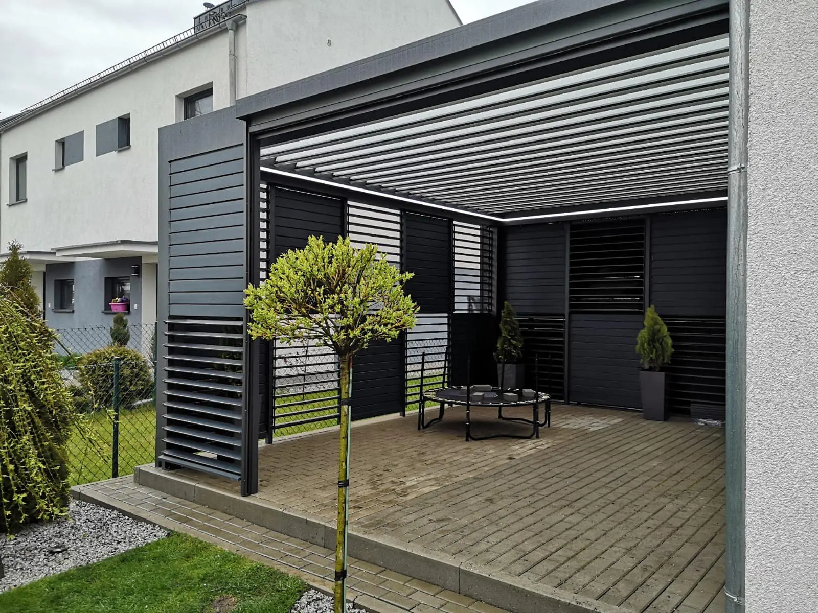 Aluminium louvres – Flowgarden project, photo 13 of 41