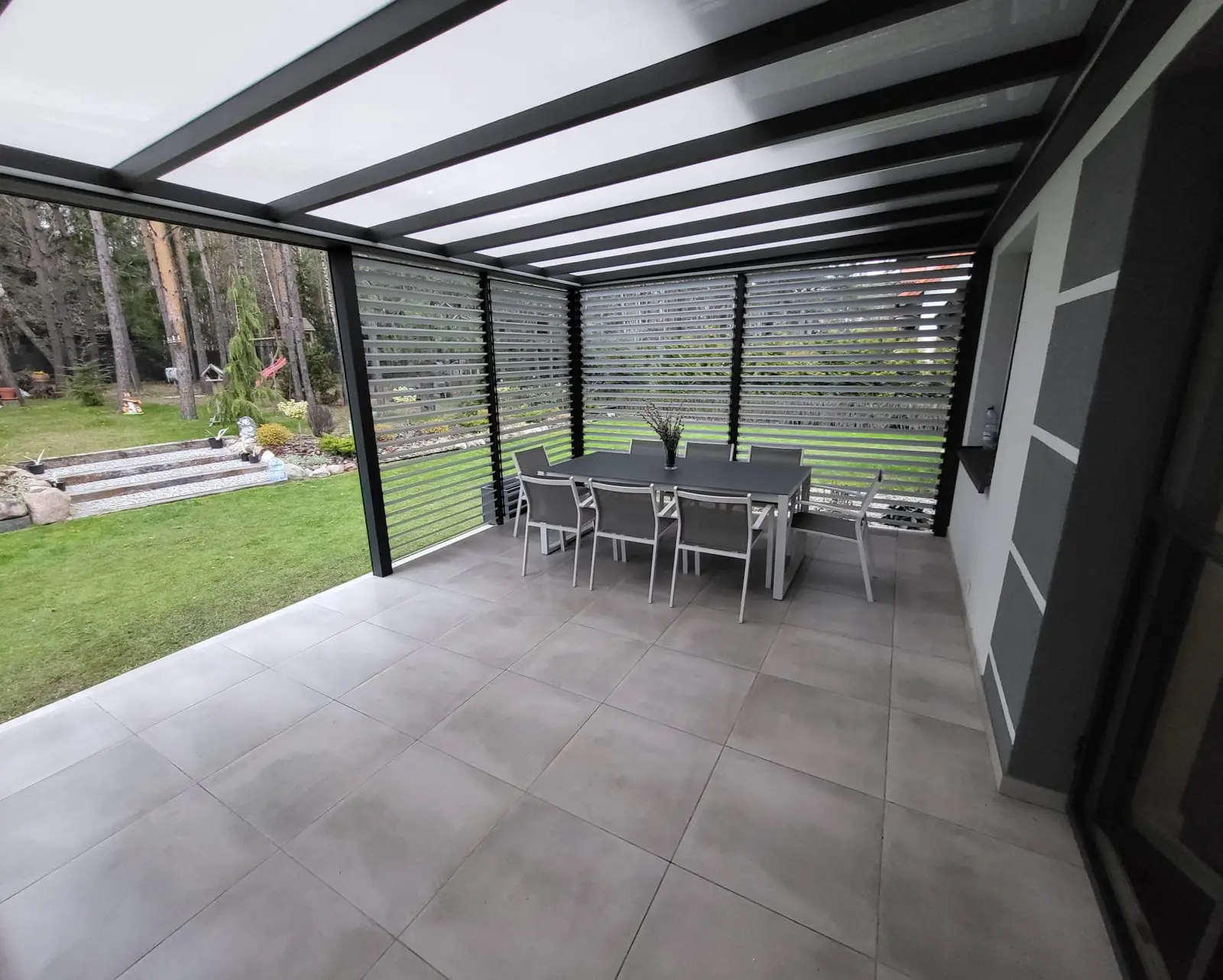 Aluminium louvres – Flowgarden project, photo 14 of 41