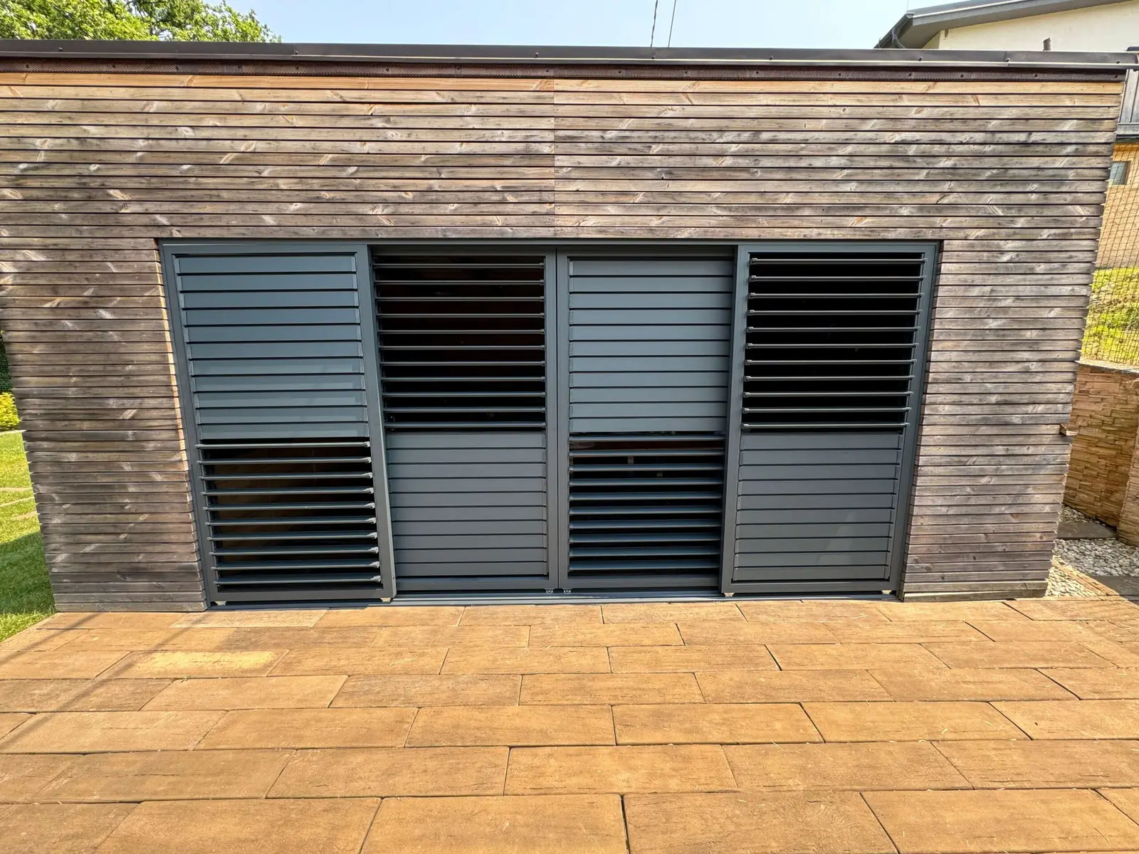 Aluminium louvres – Flowgarden project, photo 18 of 41