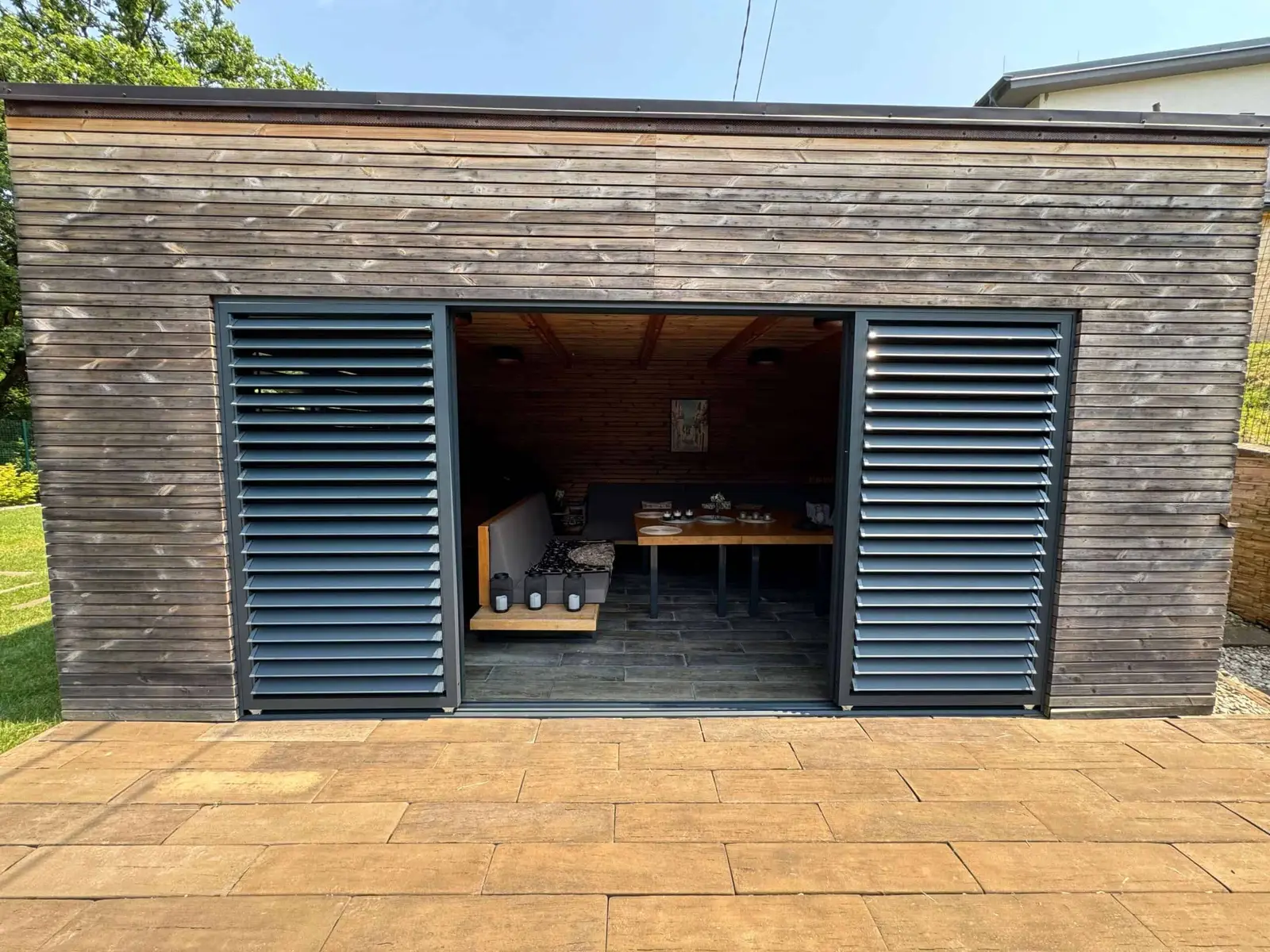 Aluminium louvres – Flowgarden project, photo 20 of 41