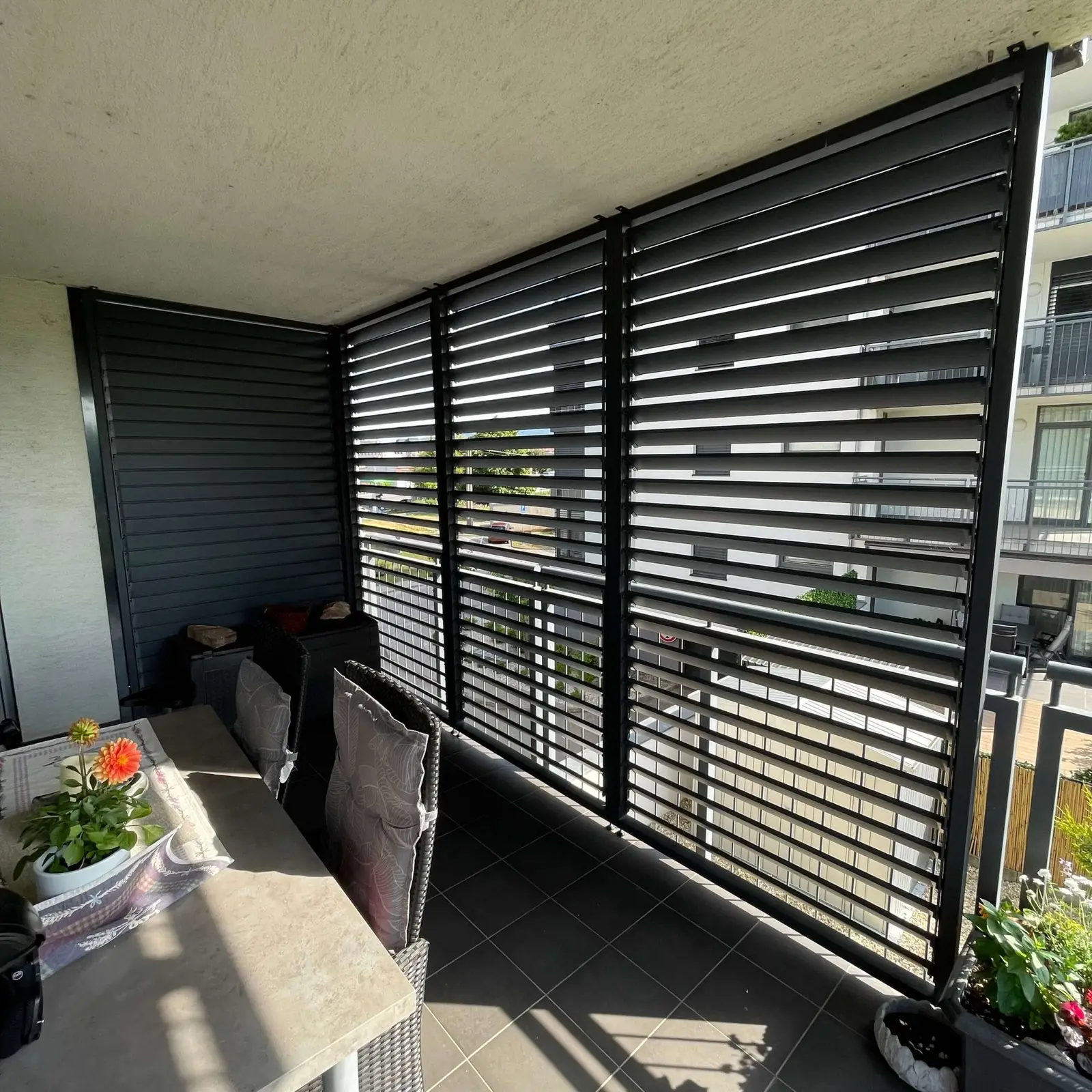 Aluminium louvres – Flowgarden project, photo 25 of 41