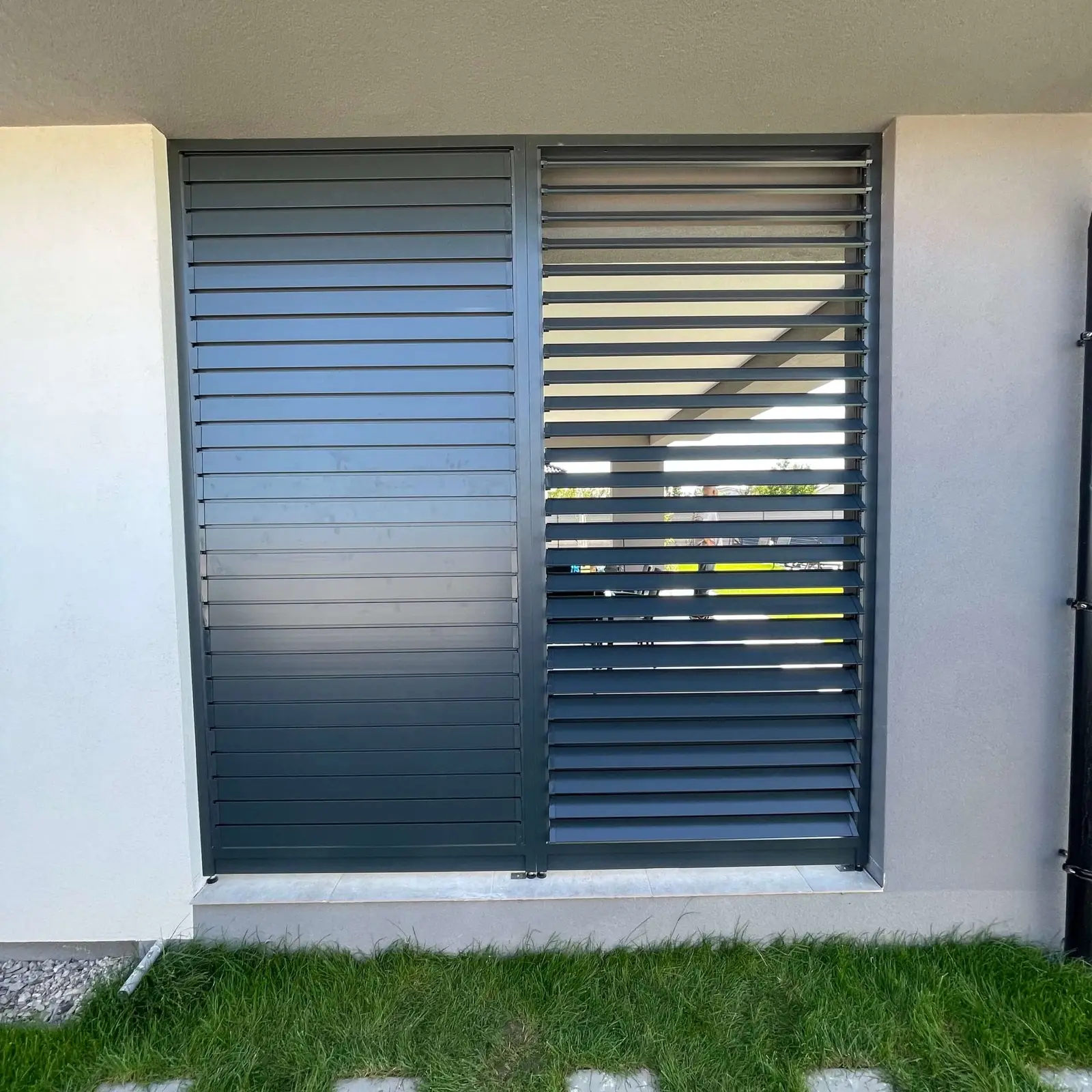 Aluminium louvres – Flowgarden project, photo 35 of 41