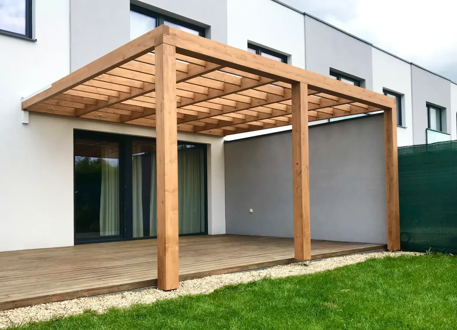 Wooden pergolas