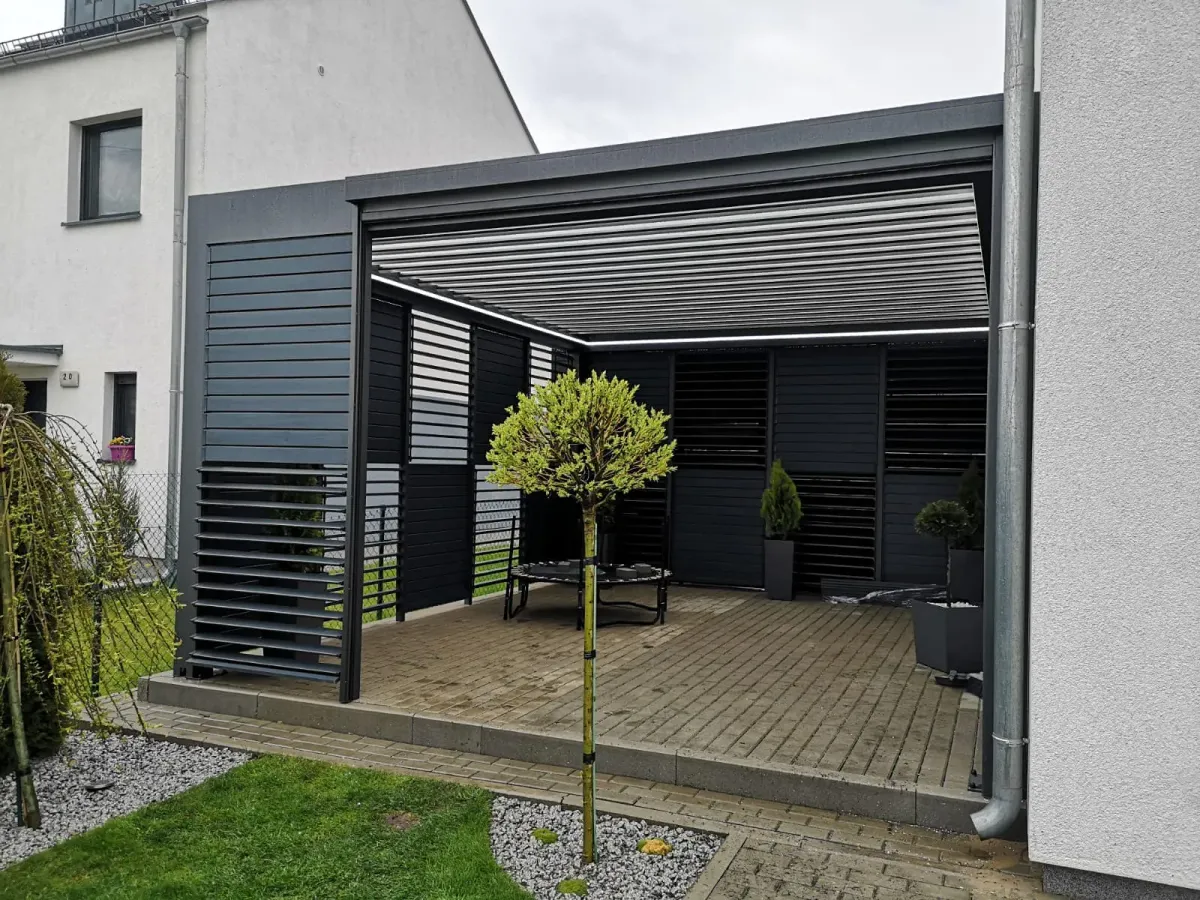 Made-to-measure bioclimatic pergolas – Flowgarden project