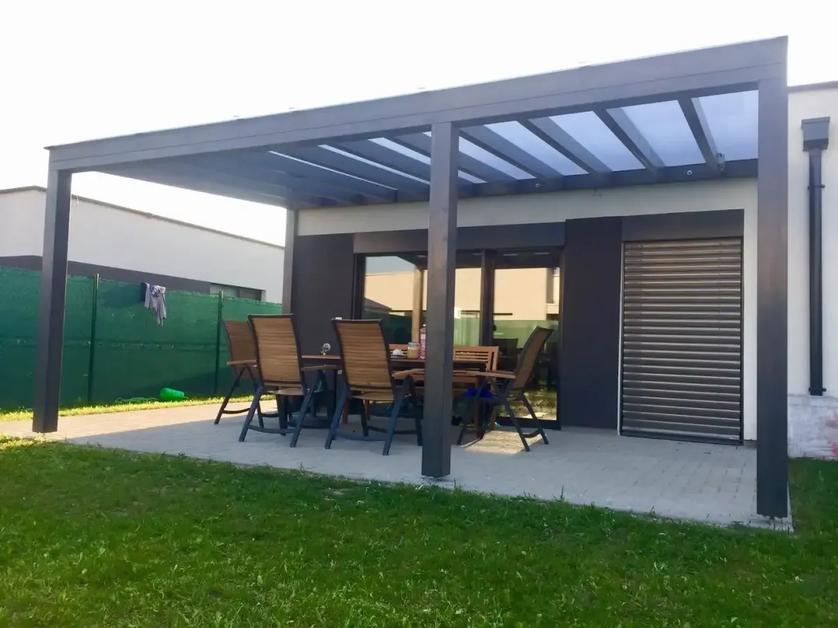 Wooden pergolas – Flowgarden project