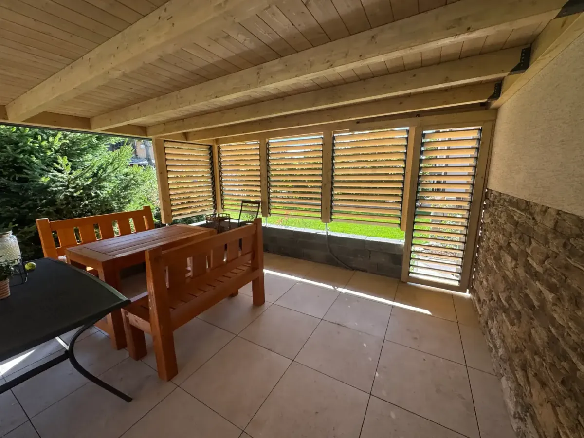 Wooden pergolas – Flowgarden project