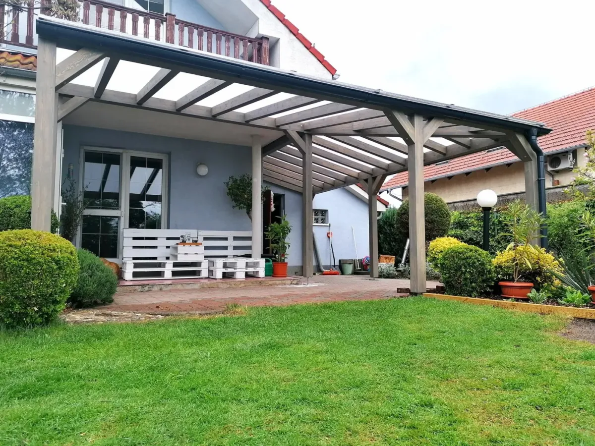 Wooden pergolas – Flowgarden project