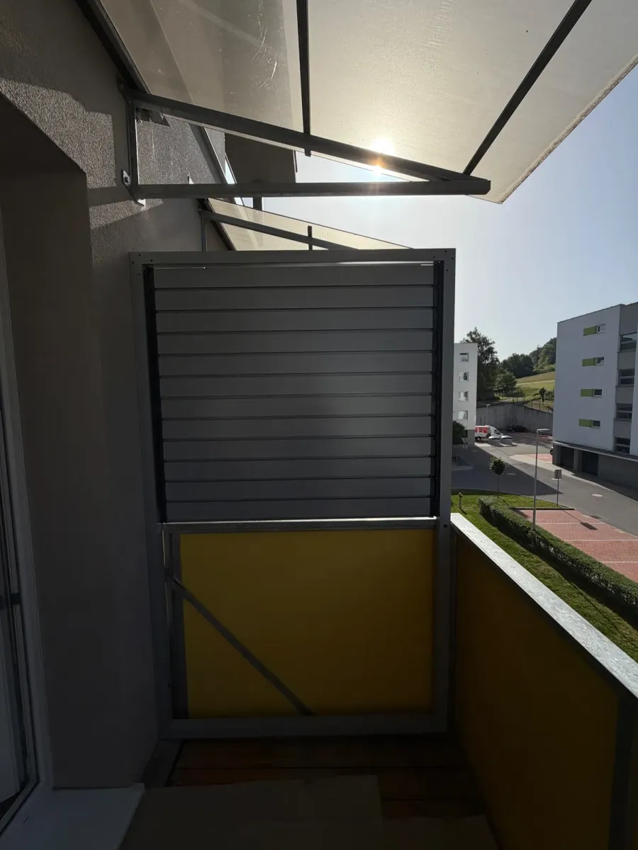 Aluminium rotating louvres – Flowgarden project