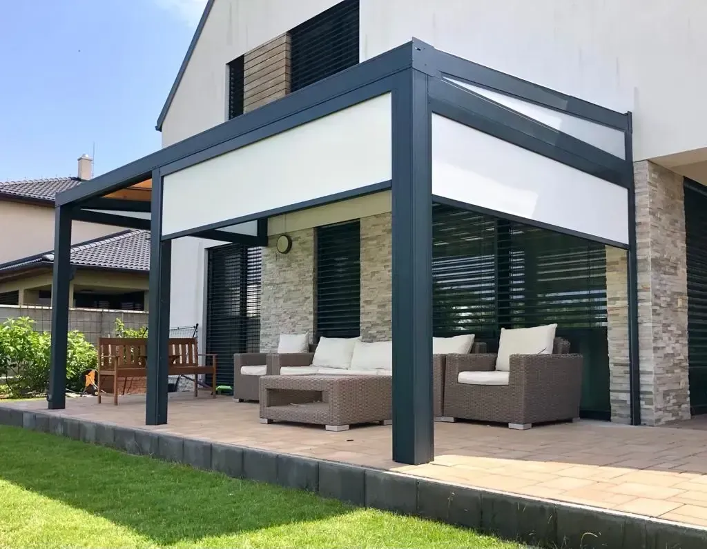 Pergolas with louvres: why plan shading at the design stage? – Flowgarden project
