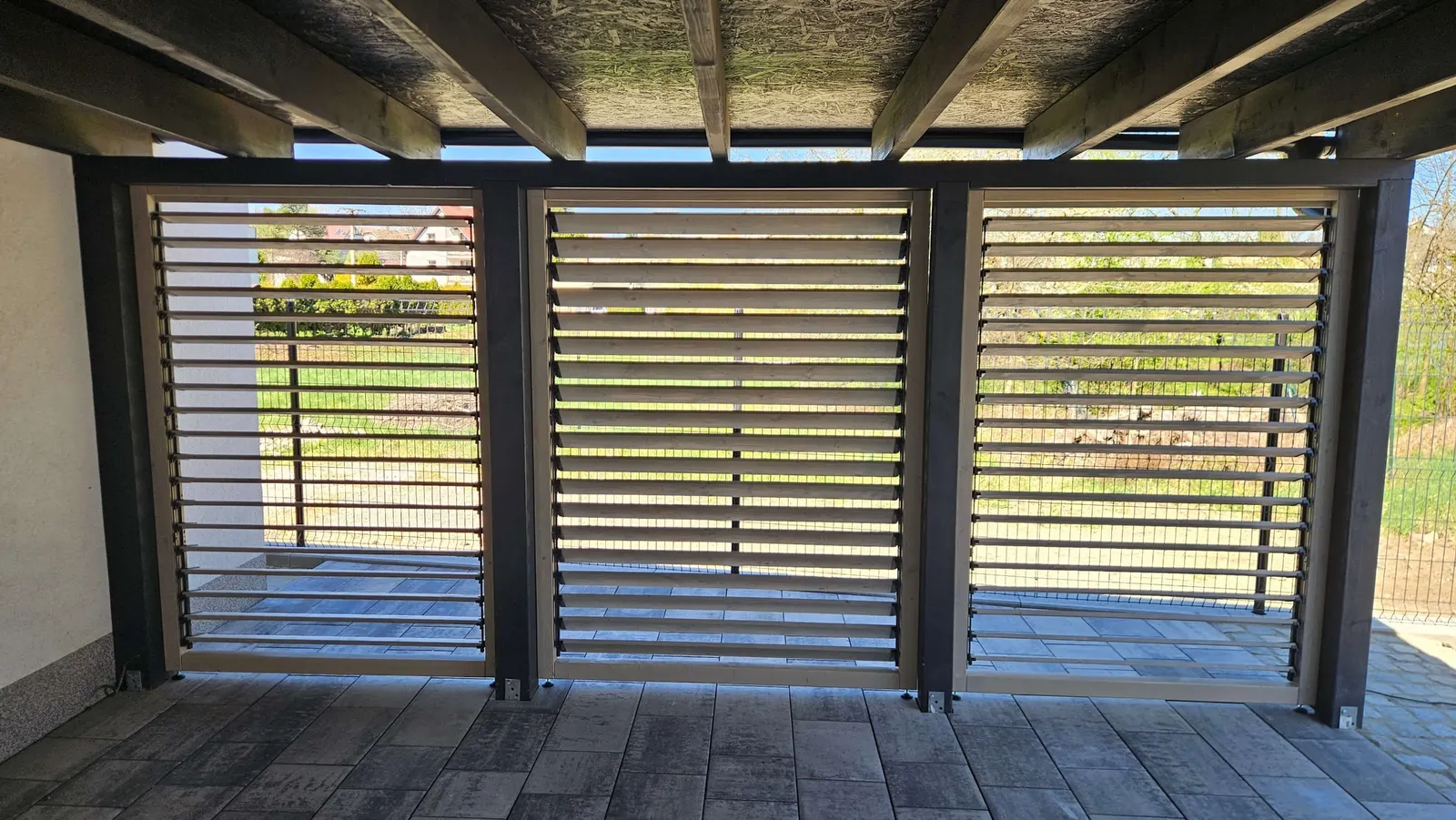 Flowgarden louvre kit – frames, louvres and the SAM KIT rotation system