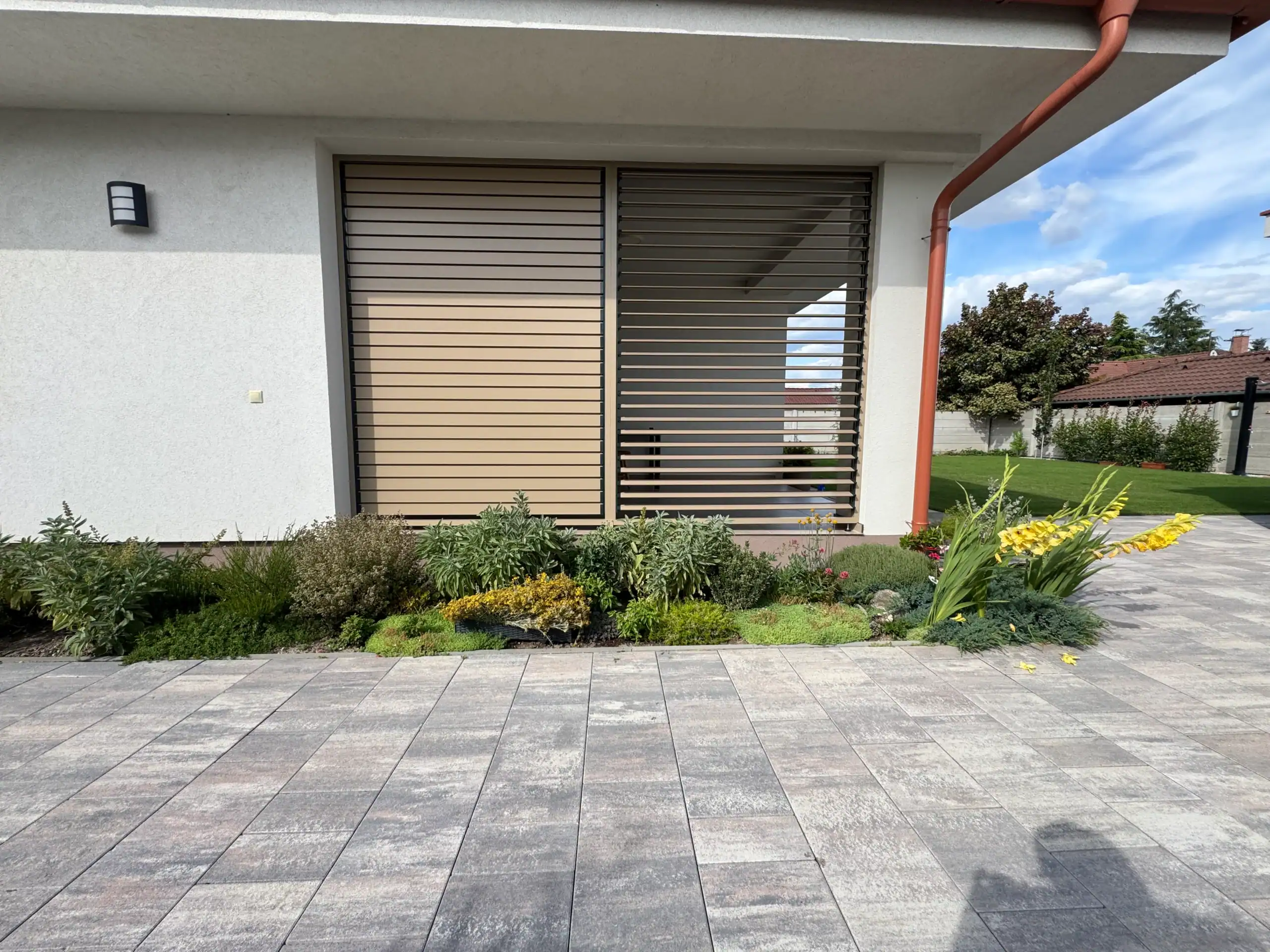 Realizácia Flowgarden – zväčšený pohľad